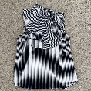 Banana republic Ruffle Sleeveless Blouse
